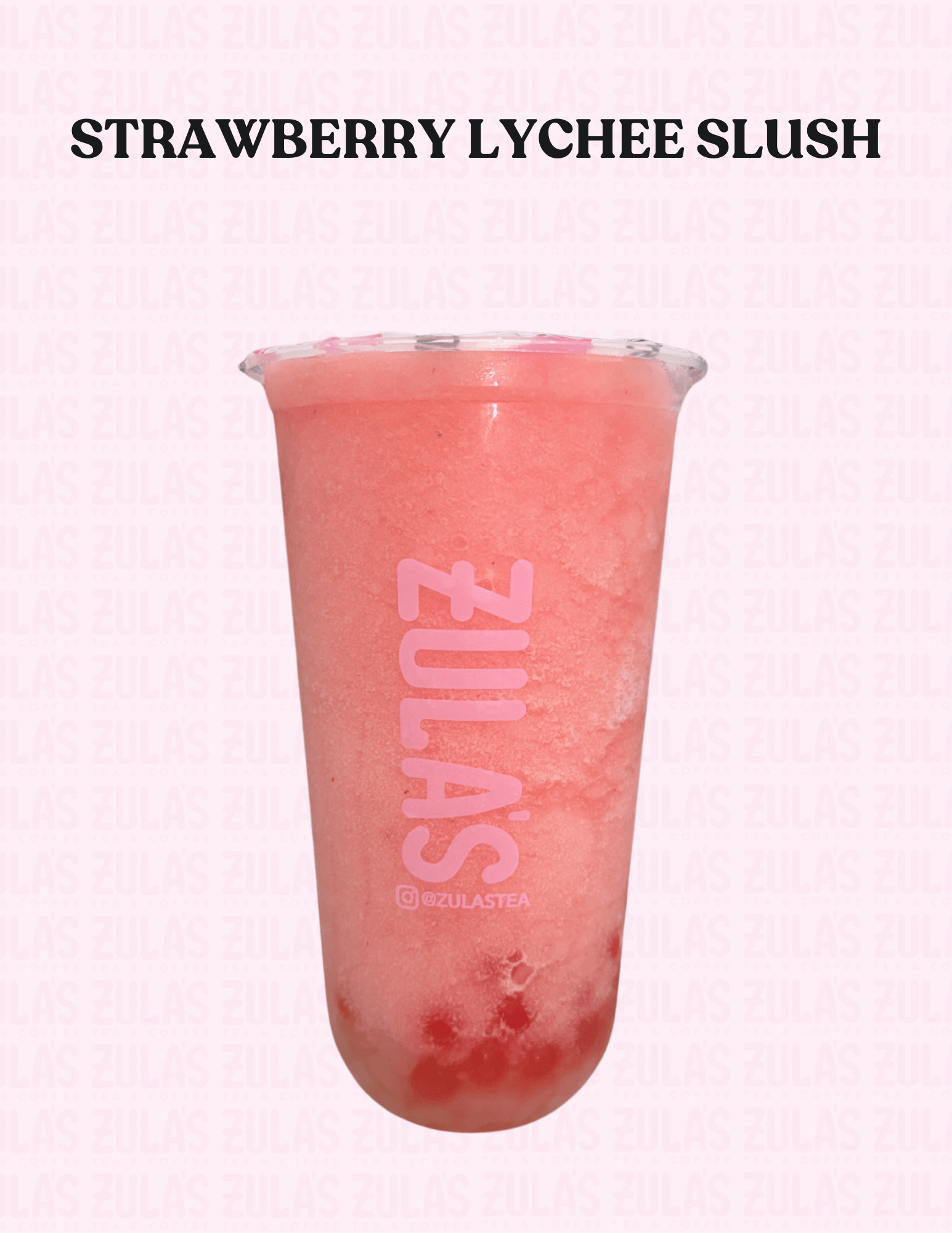 Strawberry Lychee Slush